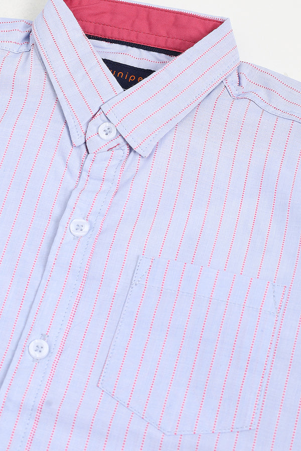 Self Print Casual Shirt