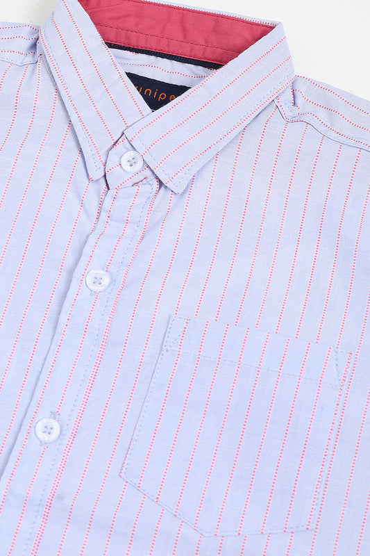 Self Print Casual Shirt