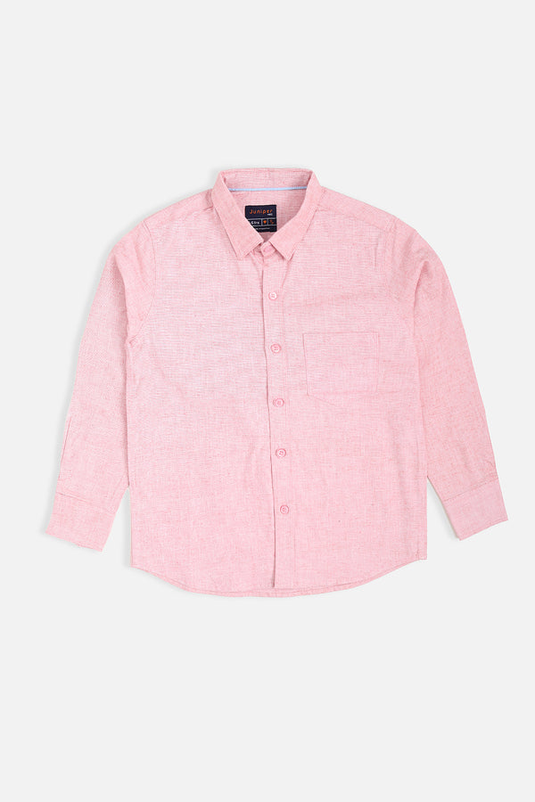 Self Print Casual Shirt