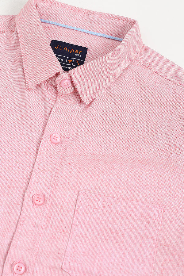 Self Print Casual Shirt