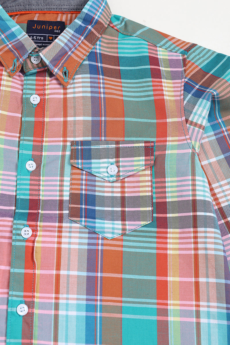 Checkerd Casual Shirt