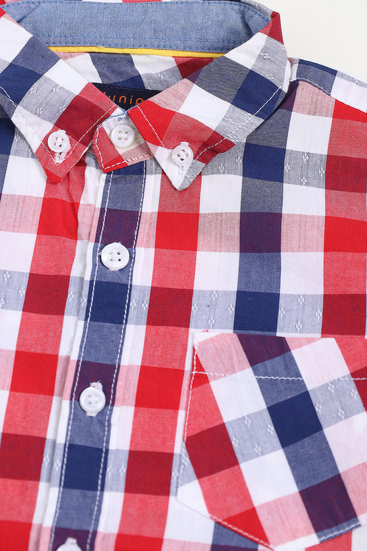 Checkerd Casual Shirt