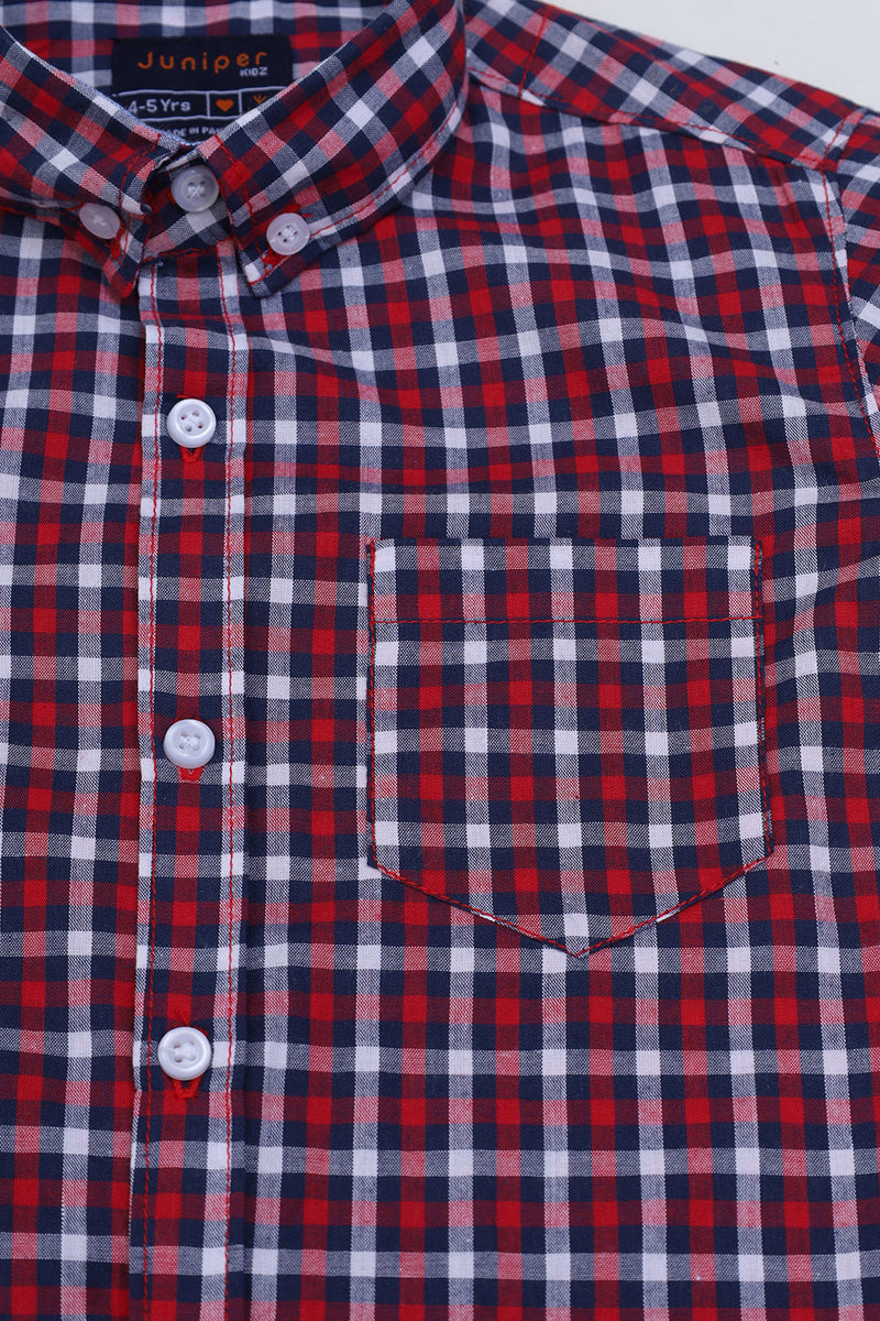 Checkerd Casual Shirt