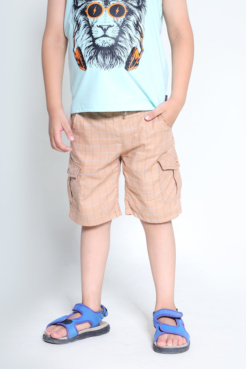 TWILL CARGO TWILL SHORTS
