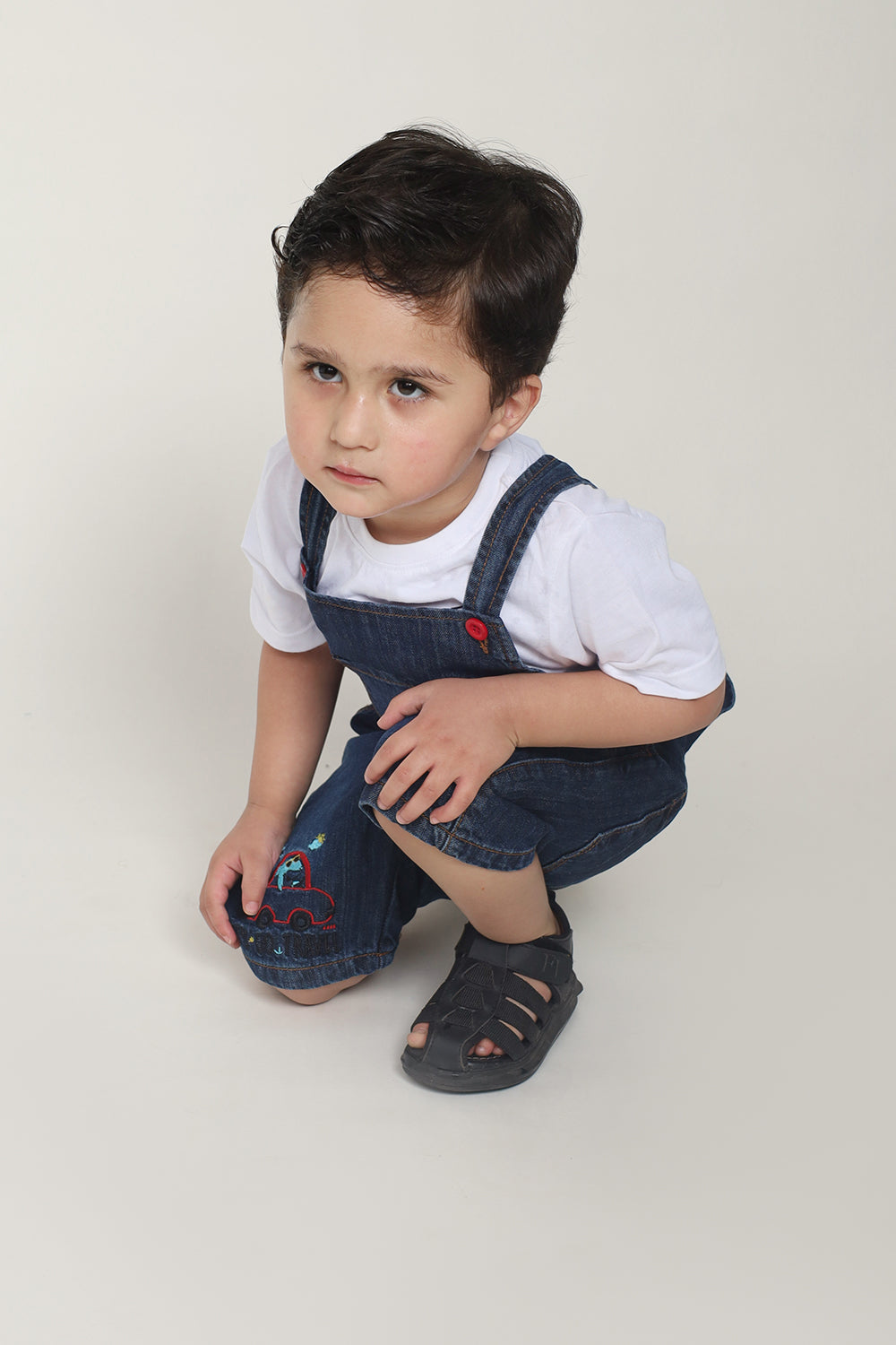 Unisex Dungarees for Boys and Girls with T-Shirt