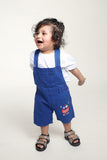 Unisex Dungarees for Boys and Girls with T-Shirt