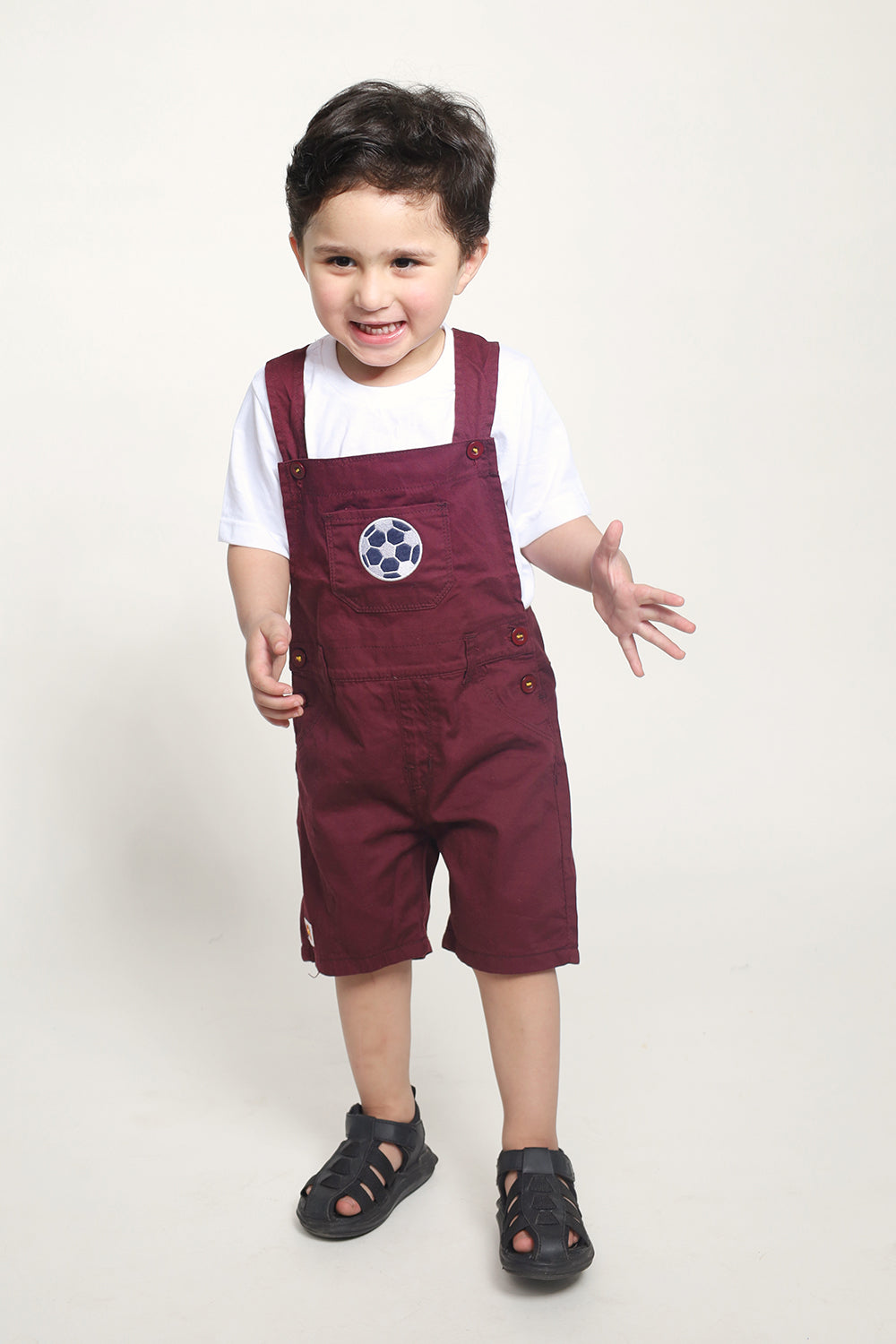 Unisex Dungarees for Boys and Girls with T-Shirt