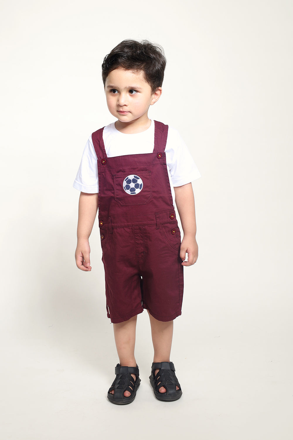 Unisex Dungarees for Boys and Girls with T-Shirt