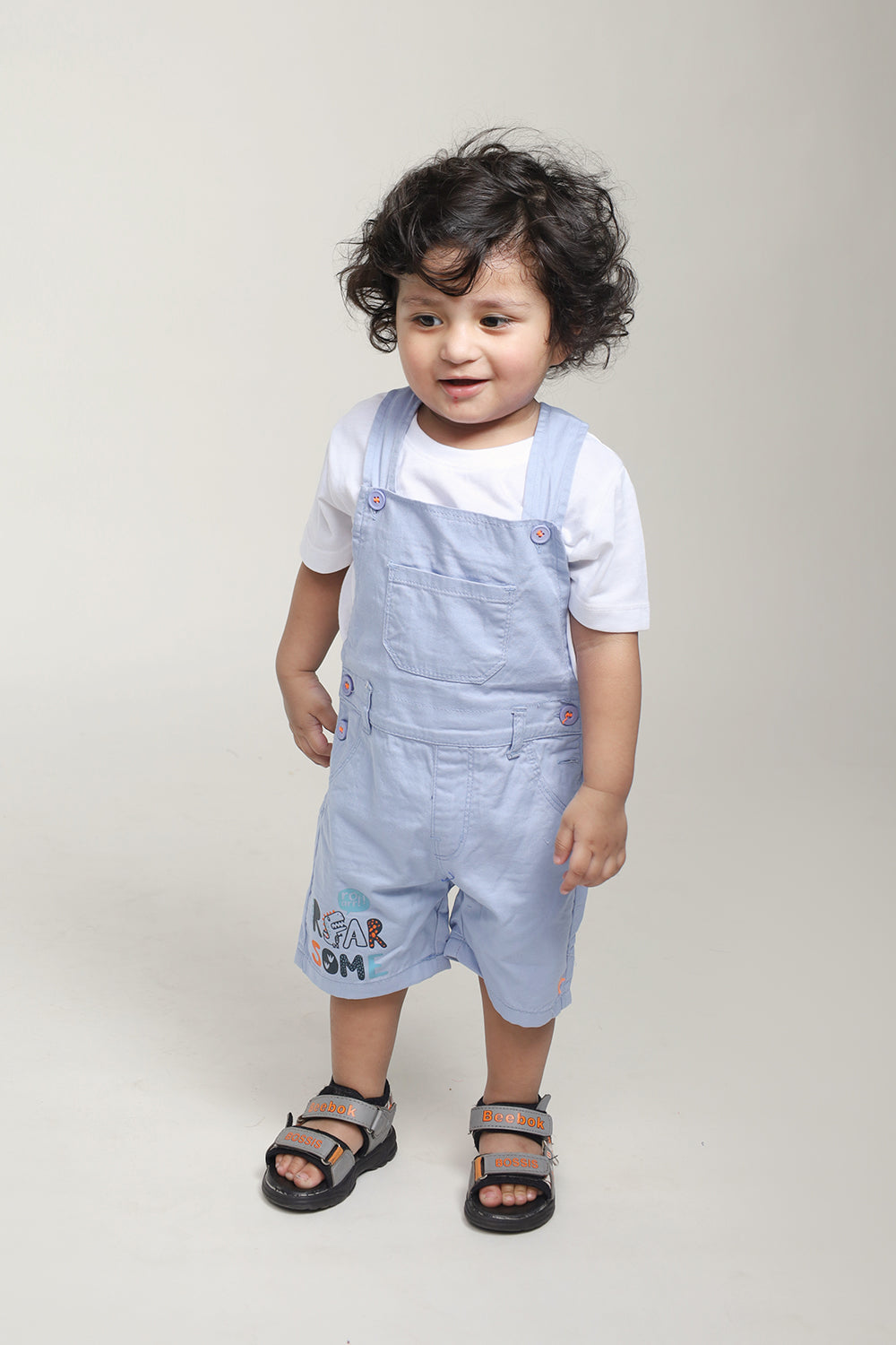 Unisex Dungarees for Boys and Girls with T-Shirt