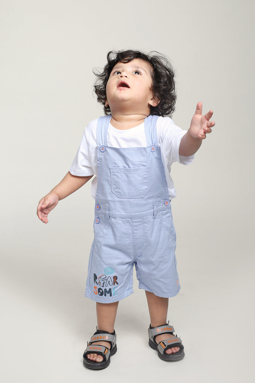 Unisex Dungarees for Boys and Girls with T-Shirt