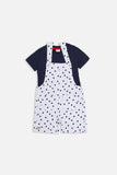 Unisex Dungarees for Boys and Girls with T-Shirt