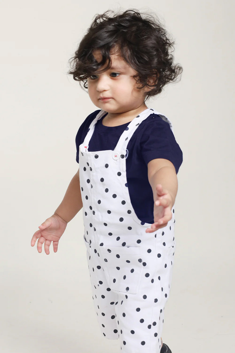 Unisex Dungarees for Boys and Girls with T-Shirt