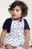 Unisex Dungarees for Boys and Girls with T-Shirt