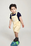 Unisex Dungarees for Boys and Girls with T-Shirt