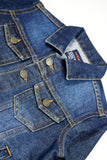 Boys Denim Jacket- D Blue - Boy Jacket -  juniperkidz-5345.myshopify.com