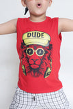 Red - Lion Dude Sando