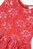 Twiknle Red Party Frock - Girl Frock -  juniperkidz-5345.myshopify.com