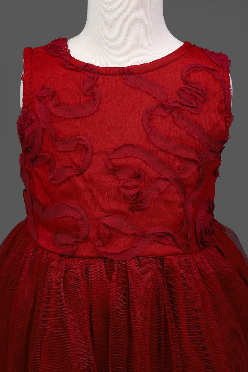 Girl's floral pattern Frock S/L - Girl Frock -  juniperkidz-5345.myshopify.com