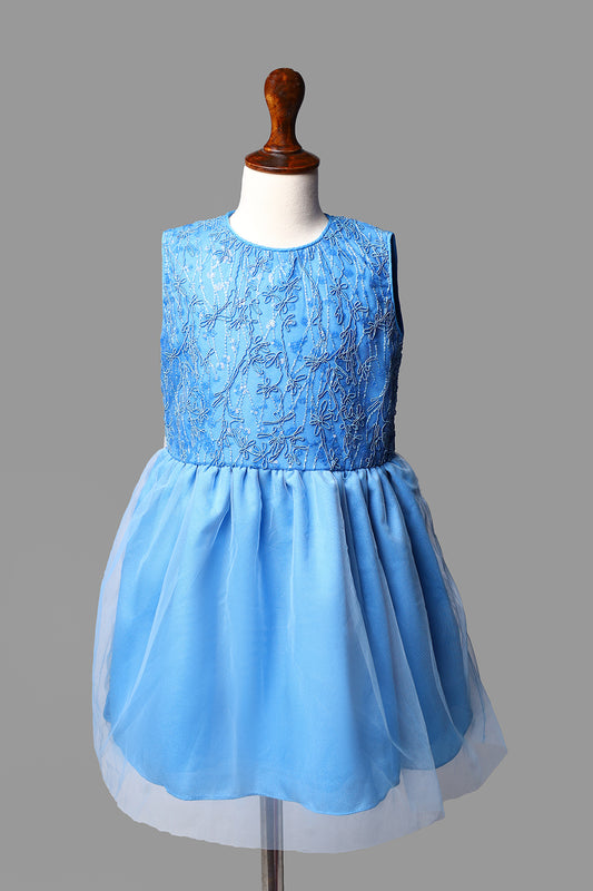 Girls Fancy Frock - Girl Frock -  juniperkidz-5345.myshopify.com