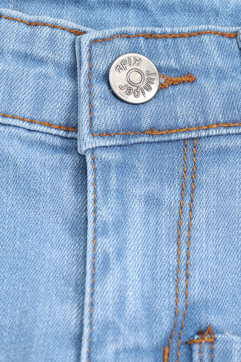 GIRLS WIDE LEG JEANSE