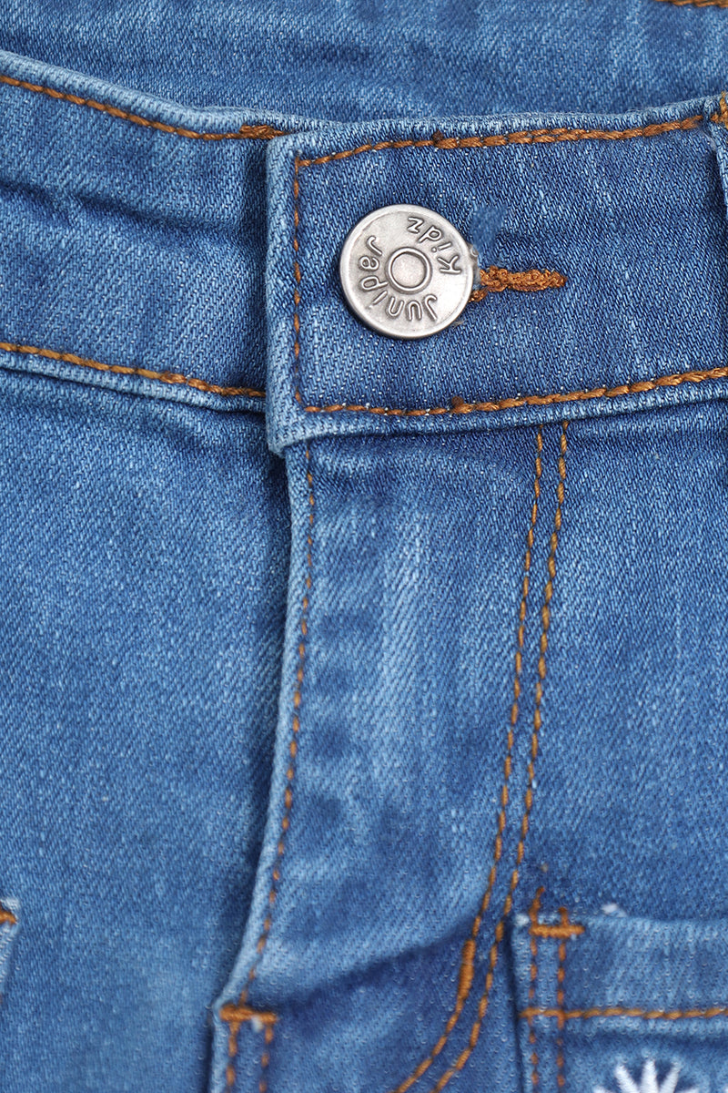 GIRLS WIDE LEG JEANSE