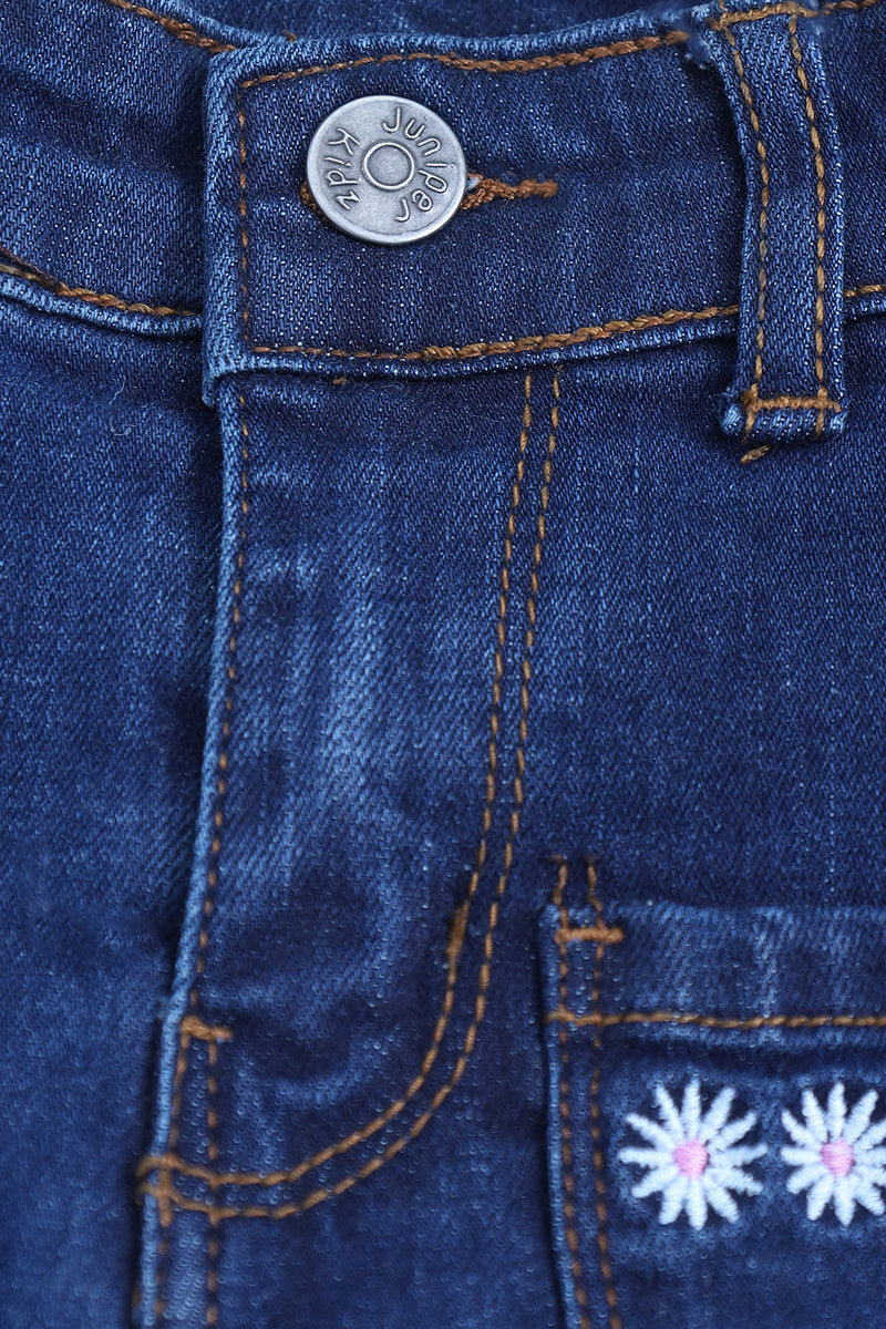 GIRLS WIDE LEG JEANSE