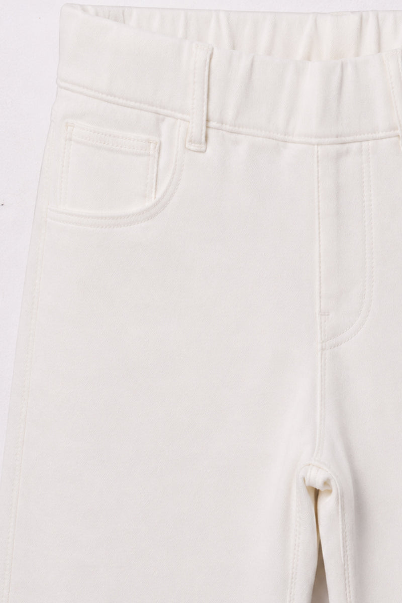 Girl's Embroidered Denim Pant