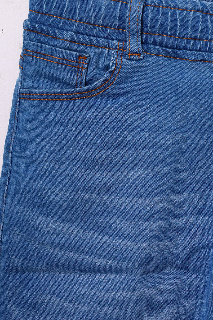 Girl's Embroidered Denim Pant