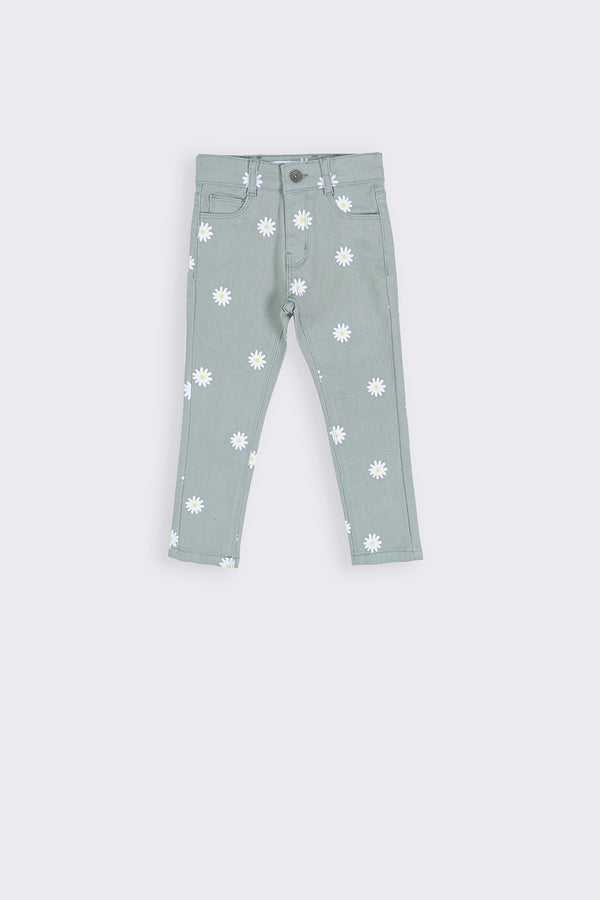 GIRLS PRINTED PANT