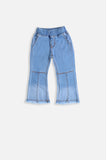 Denim Pent - Girl Pant -  juniperkidz-5345.myshopify.com