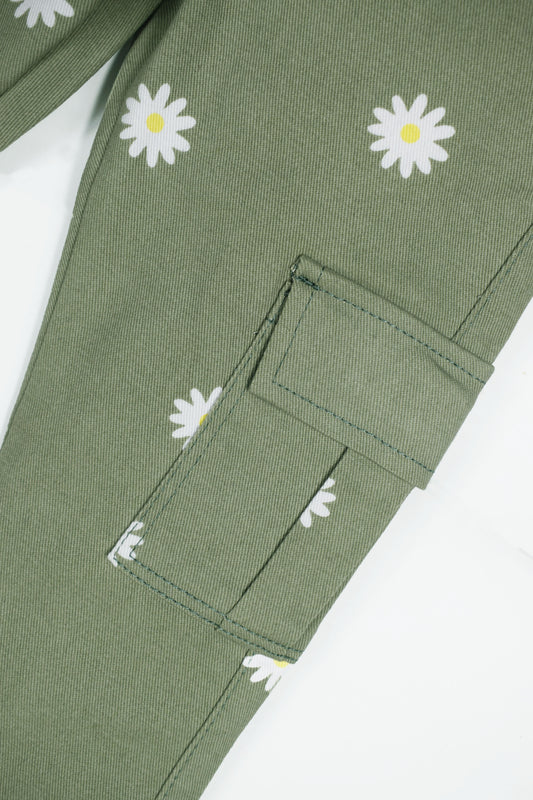 Floral Trouser - Girl Trouser -  juniperkidz-5345.myshopify.com