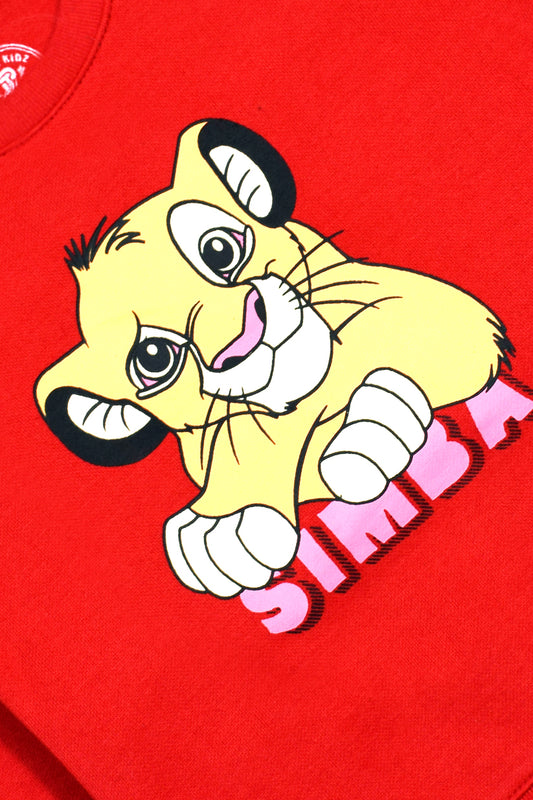 simba sweatshirt - Girl Sweatshirt -  juniperkidz-5345.myshopify.com