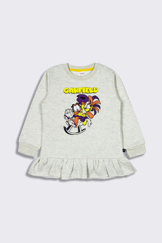 Garfield Sweatshirt - Girl Sweatshirt -  juniperkidz-5345.myshopify.com