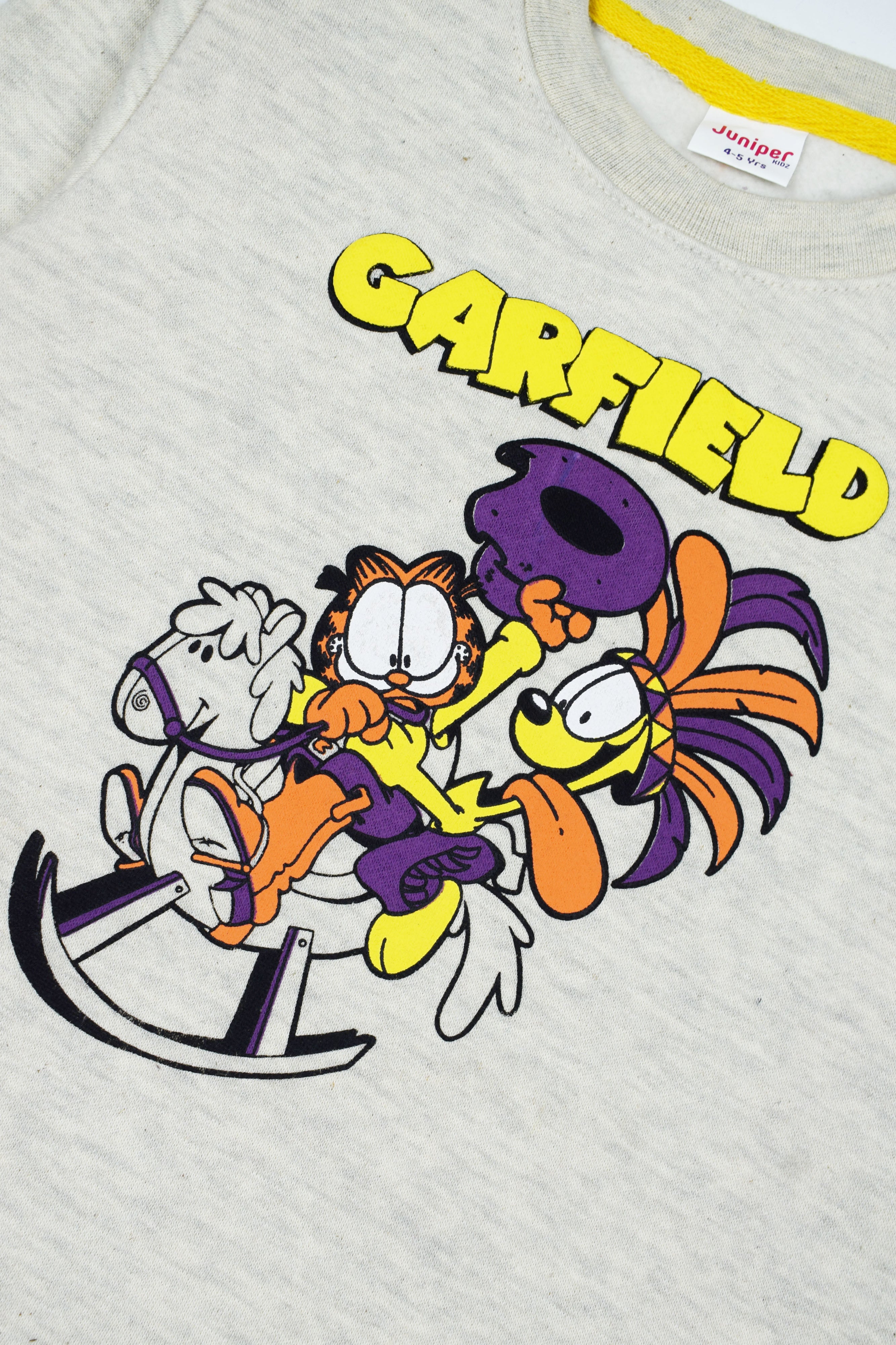 Garfield Sweatshirt - Girl Sweatshirt -  juniperkidz-5345.myshopify.com