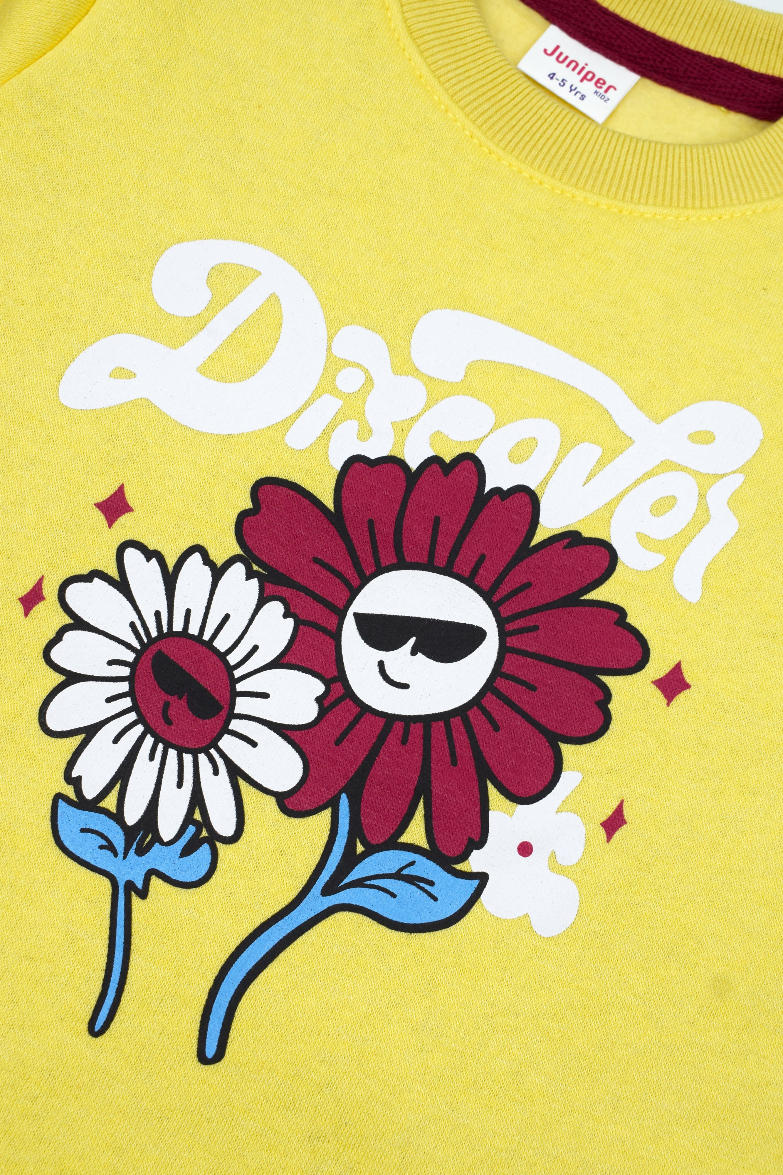 Discover Flower - Girl Sweatshirt -  juniperkidz-5345.myshopify.com