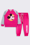 Girls Hot Pink Tracksuit - Girl Track Suit -  juniperkidz-5345.myshopify.com