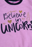 Girl Track Suit - Believe in Unicorn - Girl Track Suit -  juniperkidz-5345.myshopify.com