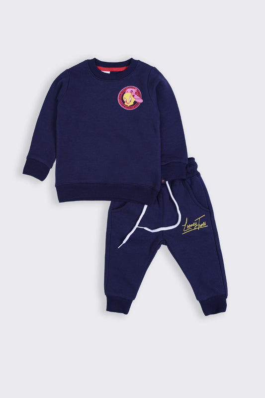 Girl Track Suit - Best Look Tweety - Girl Track Suit -  juniperkidz-5345.myshopify.com