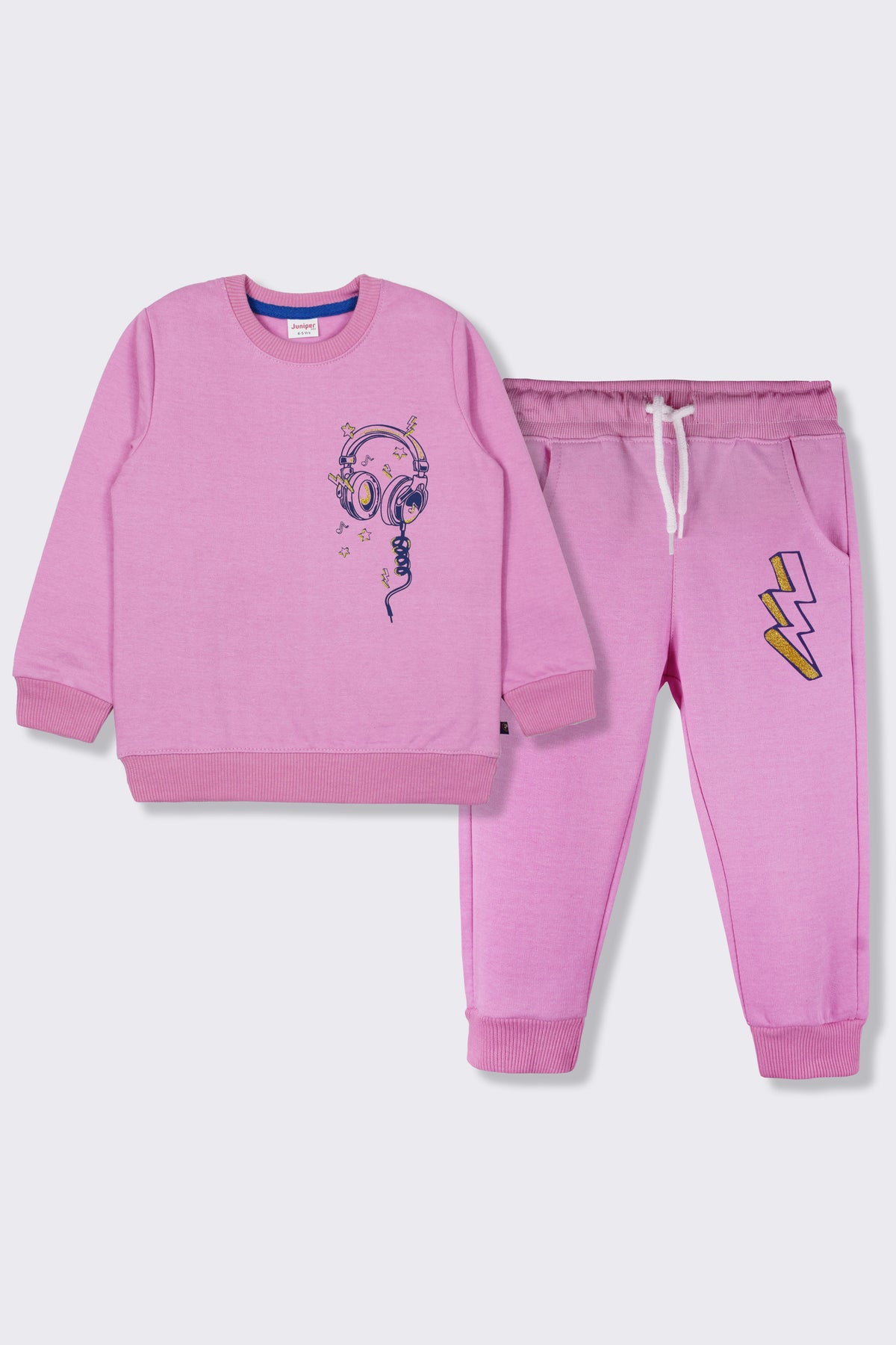 Headphone Track Suit - Girl Track Suit -  juniperkidz-5345.myshopify.com