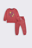 Girl's Track Suit - Have a super day - Girl Track Suit -  juniperkidz-5345.myshopify.com