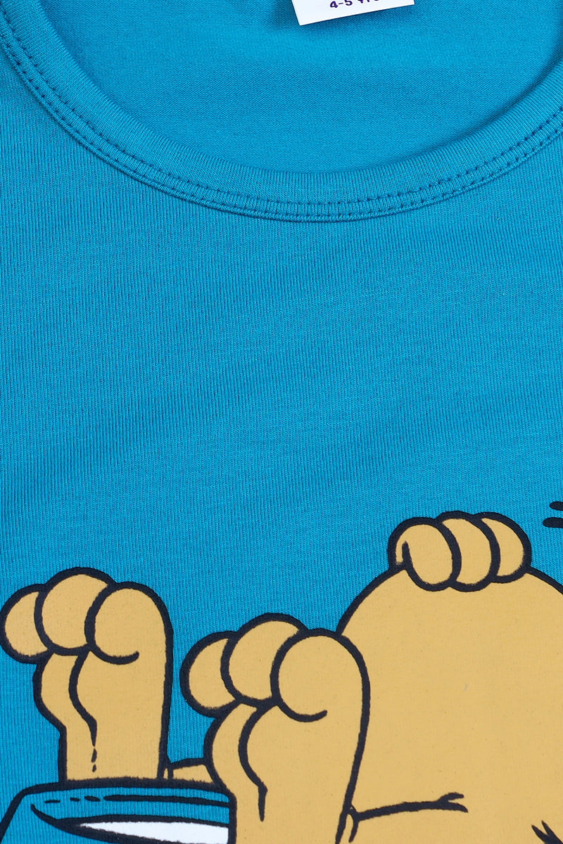 Summer - Girl's Top - Garfield Hangover - Girl Top -  juniperkidz-5345.myshopify.com