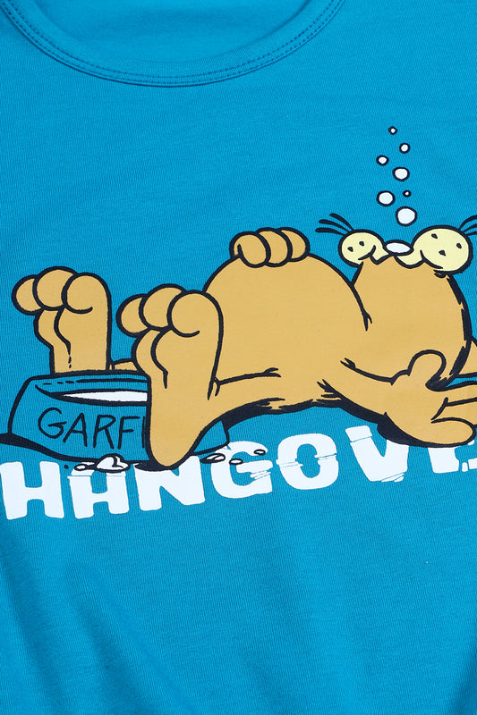 Summer - Girl's Top - Garfield Hangover - Girl Top -  juniperkidz-5345.myshopify.com