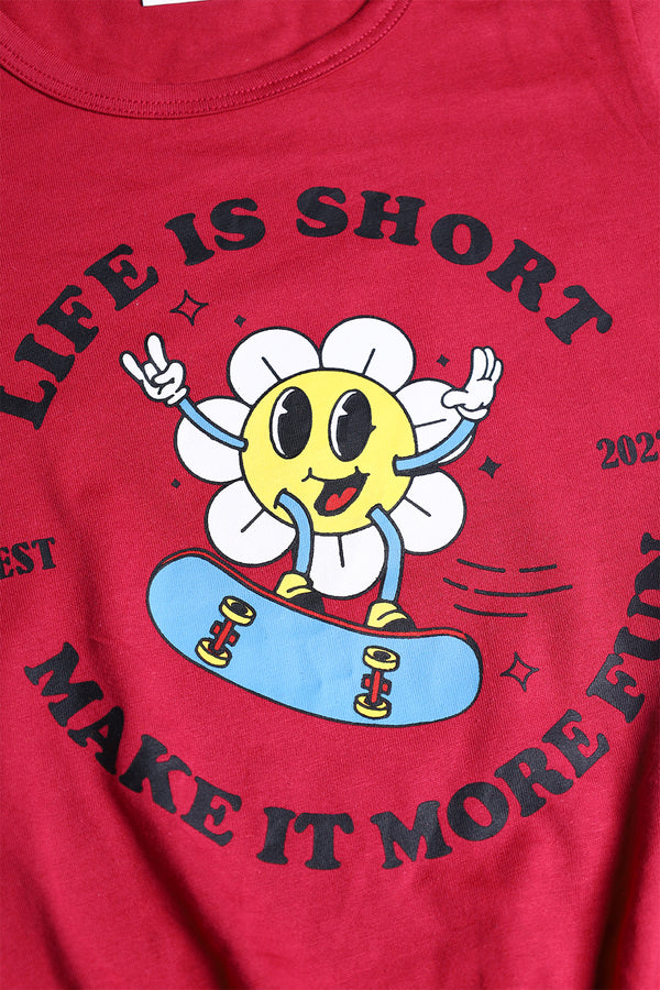 GIRLS MAKE IT MORE FUN TOP