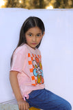 Summer - Girl's Top - Flower Check - Girl Top -  juniperkidz-5345.myshopify.com