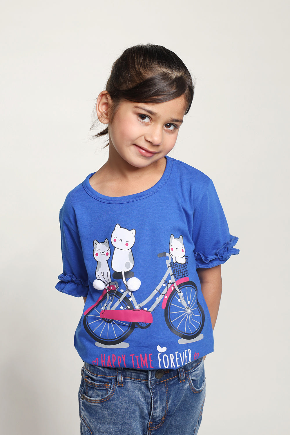 Summer - Girl's T-Shirt - happy time forever