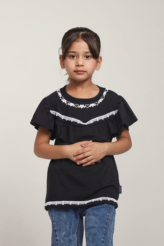 Summer - Girl's Lace Top