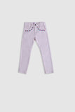 Girl's Twill Pent Emb. - Triangle - Girl Pant -  juniperkidz-5345.myshopify.com