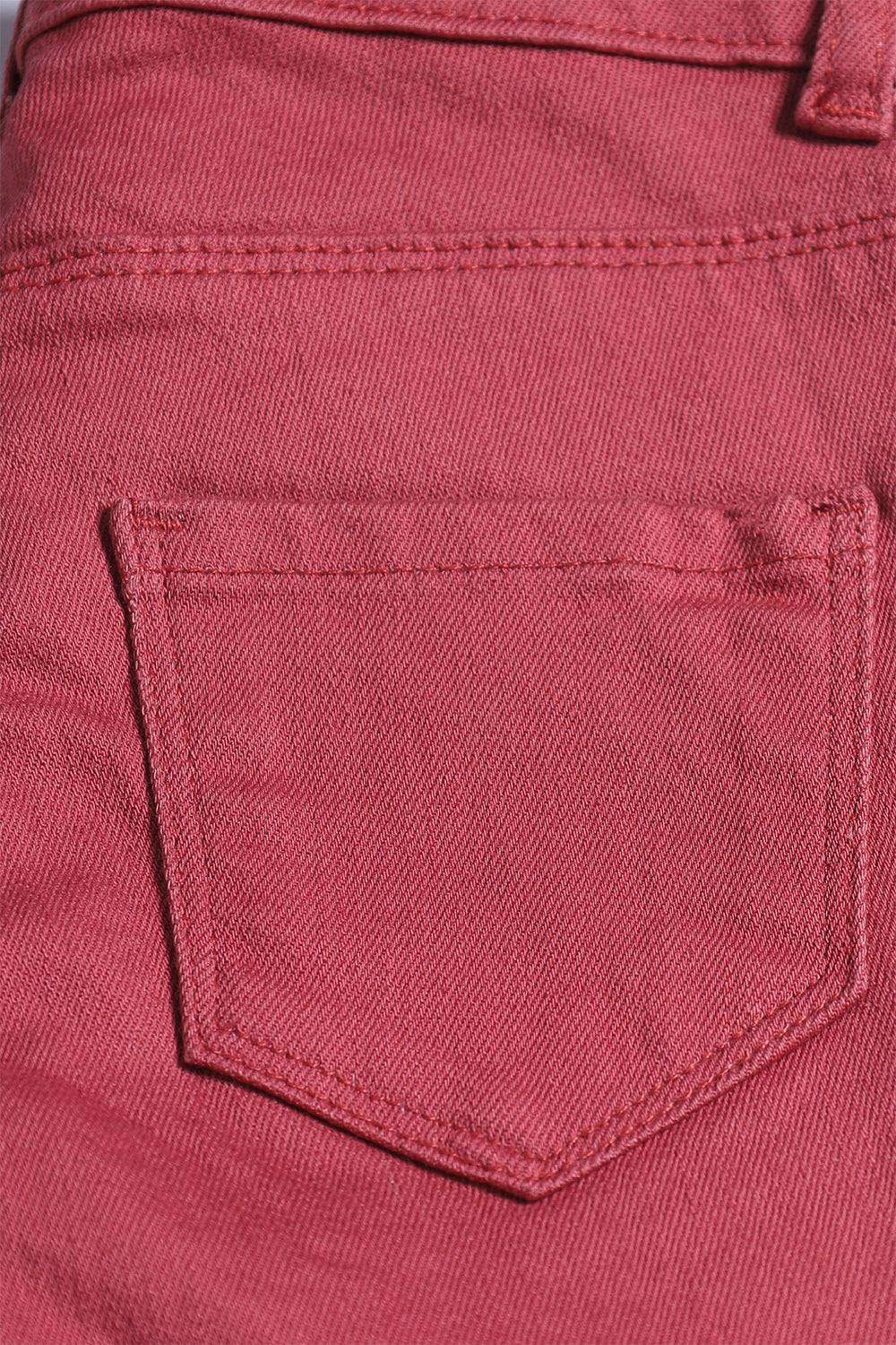 Girl's Twill Pent Emb. - Cherry - Girl Pant -  juniperkidz-5345.myshopify.com