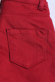 Girl's Twill Pent Emb. - Star - Girl Pant -  juniperkidz-5345.myshopify.com