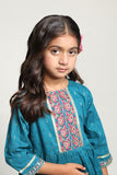 Teal Girls Eastern Shalwaar Kameez